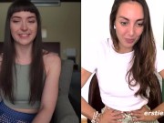 Amateur Lesbian Girls Masturbating On a Call 13/16