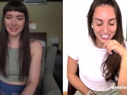 Amateur Lesbian Girls Masturbating On a Call 14/16