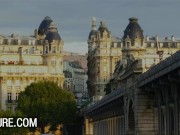 Exquisite threesome with busty MAID Cherry Kiss and Tarra White 1/16