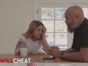 She Will Cheat - Vanessa Vega Tells Her Husband Watch Me & Kenna James Doing It Than Watch Porn 1/16