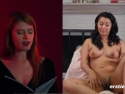 Jin Listens To Lucy's Sexy Voice While Masturbating 4/16