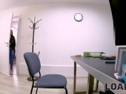 LOAN4K. Beautiful MILF spreads legs so man instantly approves credit 2/16