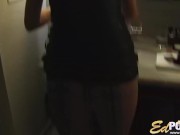 ED POWERS - Watch Alexis Grace swallow a hard pecker 3/16