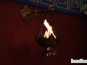 Sexy lesbian girl with big strapon pounding dominant mistress deep and hard 13/16