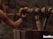 Sexy lesbian girl with big strapon pounding dominant mistress deep and hard 8/16