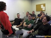 Misty Stone gets facialized by 10 big cocked man 5/16