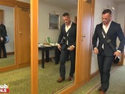 FAKEhub - Cheating wife caught out in hotel sucking big cock in corridor before having orgasms in private room 2/16