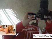 Summer fucks brunette teen Addison 15/16