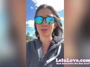 Where/how I get fat, masturbating til I squirt, cumshot all over my boobs, dirty talk JOI, behind scenes TikTok - Lelu Love 2/16