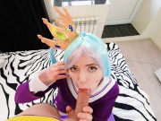 Tiny Shiro lost the game to her step-brother Sora and gave herself to him, fulfilling his every whim 2/16