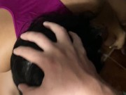 ديوث مصري يصور مراتو وهي عم تتناك مع فحل عنتيل فشخ كسها وهي بتعيط متشيلوش من كسي🇪🇬 5/16