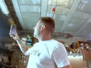 Rasta girl with tattooed body deeply fuck by a machine 12/16