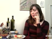 Fiona Plays With Her Hairy Pussy For All To See 6/16