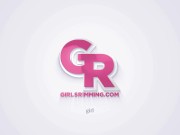 GIRLSRIMMING - Redhed Teen gives a rimjob to her boyfriend in the shower 16/16