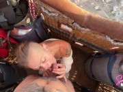 Sammmnextdoor Date Night #05 - Passionate sunrise sex (she swallows) over pyramids in an air balloon 11/16