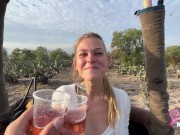 Sammmnextdoor Date Night #05 - Passionate sunrise sex (she swallows) over pyramids in an air balloon 16/16