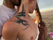 Sammmnextdoor Date Night #05 - Passionate sunrise sex (she swallows) over pyramids in an air balloon 5/16