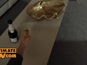 POV - Sexy escort threesome with cock whores Tiffany Tatum and Nelly Kent 3/16