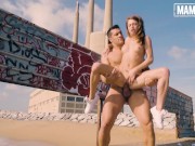 MAMACITAZ - OUTDOOR FUN - Beach Fucking Compilation 3/16