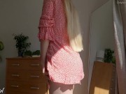 The dress is cute and the fucking is hard. 1/16