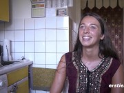 Ersties: Amateur Babe Rubs Oil On Her Body Before Masturbating 3/16