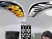 VIRTUAL PORN - Sexy Latina Penelope Woods Pressing Her Big Ass Against Your Cock In Virtual Reality #POV 9/16