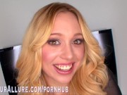 Lucy Tyler sucks cock, fucks and eats cum 1/16