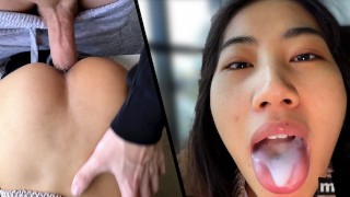 Asian Cum In Mouth Swallow - I swallow my daily dose of cum - Asian interracial sex by mvLust - RedTube