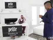 Black Big Boob Spinner Babe Avery Jane Gives A Hardcore Interracial Fuck At Her Petite Modeling Agency Audition 3/16