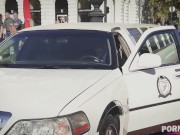 Driver's Day at Work Turns Hardcore when He Fucked His Horny Passengers Kayla Green & Angelina Brill in Limousine 2/16
