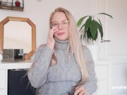 Ersties: Amateur Babe Jenny Masturbates and Talks About Squirting 8/16