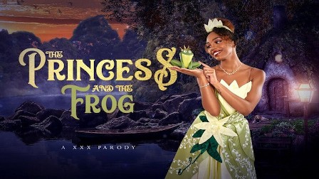 Chocolate Hottie Lacey London As Princess Tiana Makes You Hot AS Fuck With One Kiss