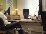 LOAN4K. Need for money makes porn actress take panties off for dirty sex 7/16