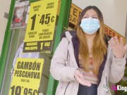 Amazing chubby beauty shows us she loves showing herself in public 3/16