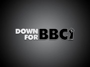 DOWN FOR BBC Kayme Kai Bouncing Big Booty On Black 1/16