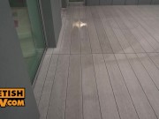 POV - Flexible teen foot fetish babe Geisha Kyd fucking 2/16