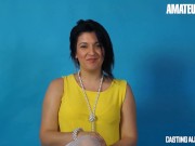 CASTING ALLA ITALIANA - BBW Lady Paola Diamanti Analized By Huge Cock - AMATEUR EURO 3/16