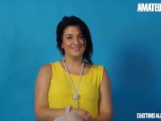 CASTING ALLA ITALIANA - BBW Lady Paola Diamanti Analized By Huge Cock - AMATEUR EURO 4/16