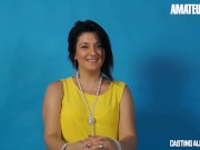 CASTING ALLA ITALIANA - BBW Lady Paola Diamanti Analized By Huge Cock - AMATEUR EURO 5/16