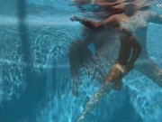 Enjoys her sweet hot body in the pool her name Puzan Bruhova 8/16