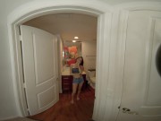 Stepsis Seduces Step-bro To Show His Big Cock 8/16