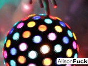 Big boobed disco ball babe Alison Tyler 2/16