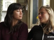 Ersties: Amateur Lesbian Couple Have Great Sex With a Strapon 14/16