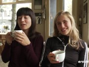 Ersties: Amateur Lesbian Couple Have Great Sex With a Strapon 6/16