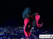 Samantha gets off in this hot solo 14/16