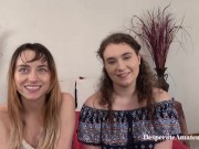 Casting hot group ffm milf tiny big tit interview cock suck wet puss fuck action 9/16