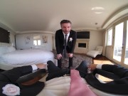 VR BANGERS Big Ass Babe Bella Rolland Gets Intense Orgasm Before Wedding VR Porn 2/16