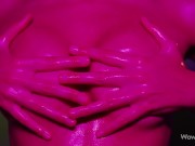 WOWGIRLS Beautiful Ukrainian model Alissa Foxy playing with her tits and showing us her perfect body 6/16