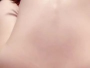 半顔出し騎乗位オナニー♡ 10/16