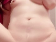 半顔出し騎乗位オナニー♡ 7/16